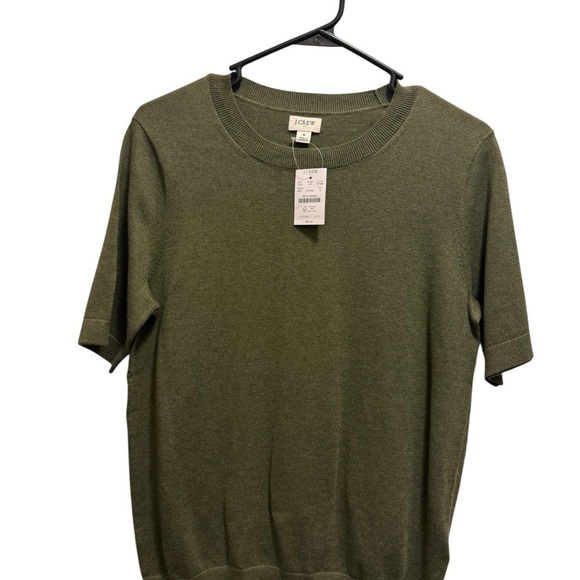 J. Crew Tops - J. Crew Olive Green Sweater brand new with tags